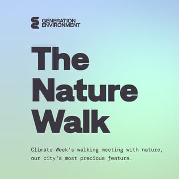 Cover Image for Generation Environment: The Nature + Bird Walk