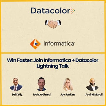 Cover Image for From Data to Deals: How Informatica + Datacolor Win Faster