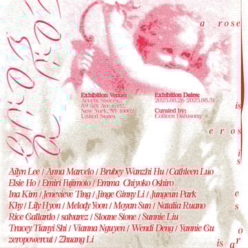 Cover Image for Group Exhibition Opening: Eros is a Rose