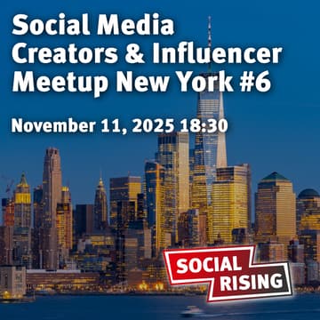 Cover Image for Social Media Creators & Influencers Meetup New York #6