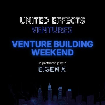 Cover Image for Venture Building Weekend