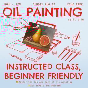 Cover Image for Oil Painting Class - Still Life (Fruits)