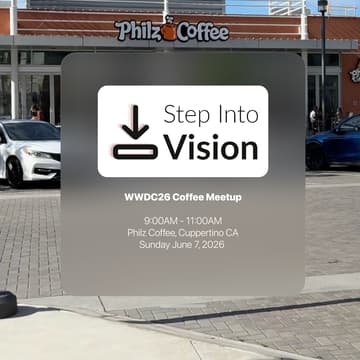 Cover Image for WWDC26 Community Step-Into-Coffee