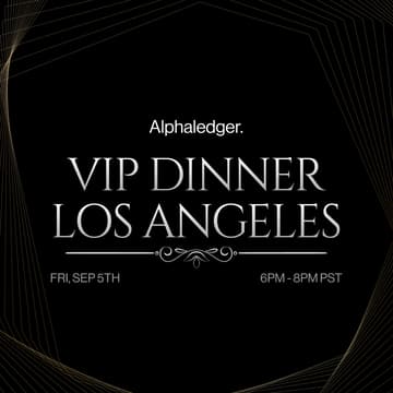 Cover Image for Alphaledger VIP Dinner | LA