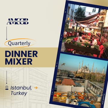 Cover Image for Istanbul, Turkey: Quarterly Dinner Mixer