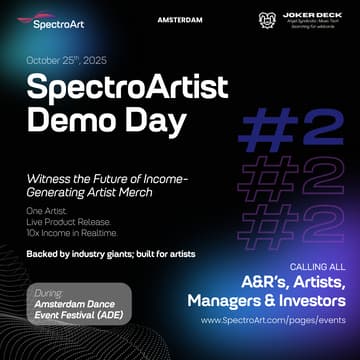 Cover Image for [Amsterdam] SpectroArtist Demo Day #2 | Presented by SpectroArt & Joker Deck