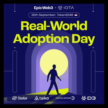 Cover Image for Real-World Adoption Day | Token2049 Singapore 🇸🇬