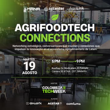 Cover Image for Agrifoodtech Conexión By Agrilink /Agcenter /ManaTech
