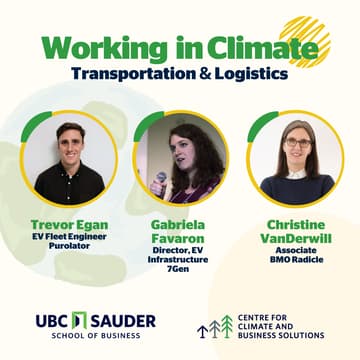 Cover Image for Working in Climate Series: Transportation and Logistics