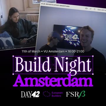 Cover Image for Build Night @ VU (DAY42 x FSR Beta)