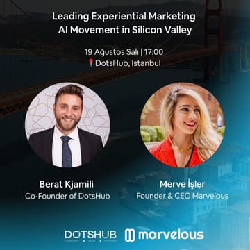 Cover Image for Marvelous Meetup | Leading Experiential Marketing AI Movement in Silicon Valley