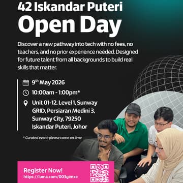 Cover Image for 42 Iskandar Puteri Open Day