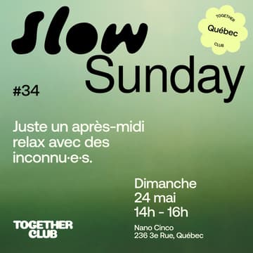Cover Image for Slow Sunday *Québec* #34 – Nano Cinco