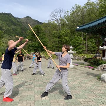 Cover Image for Martial Arts training outdoors