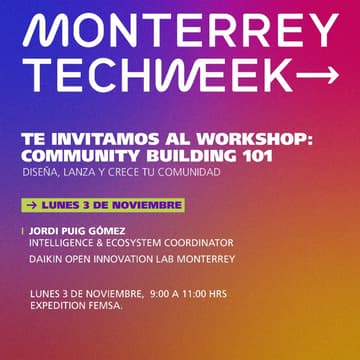 Cover Image for Workshop Community Building 101: Diseña, lanza y crece tu comunidad