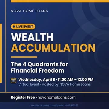 Cover Image for Wealth Accumulation - The 4 Quadrants for Financial Freedom