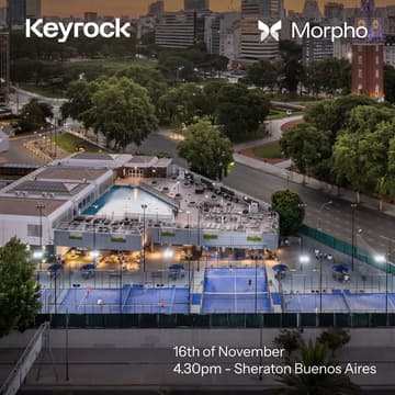Cover Image for Sunday Padel Club with Keyrock and Morpho