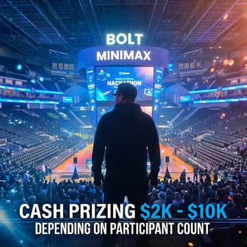 Cover Image for Bolt x MiniMax VIBE HACKERS                             2 Day Online Hackathon
