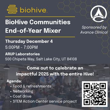 Cover Image for BioHive Communities — 2025 End-of-Year Mixer