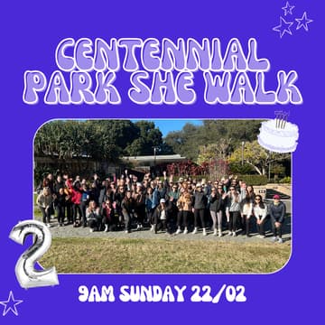 Cover Image for 22/02 - SRC 2 Years She Walk Centennial Park Nature Loop
