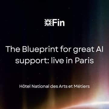 Cover Image for The Blueprint for great AI Support: live in Paris