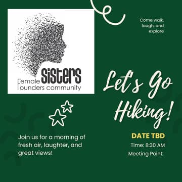 Cover Image for Sisters Female Founders Hike