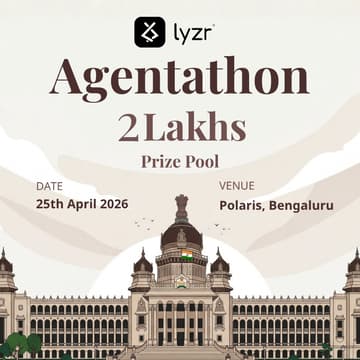 Foto de portada de Lyzr Agentathon: The 2 Lakh Vibe-Coding Challenge