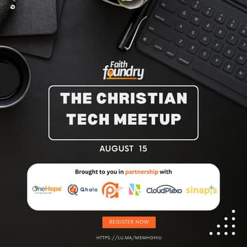 Cover Image for The Christian Tech Meetup - August Edition (Paid Event)