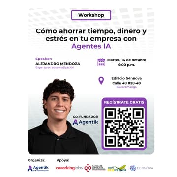 Cover Image for Como ahorrar tiempo, dinero y estrés en tu empresa con Agentes IA