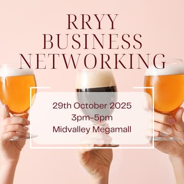 Cover Image for RRYY WEEKLY BUSINESS NETWORKING SESSION