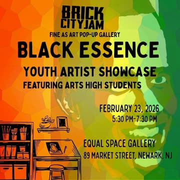 Cover Image for Brick City Jam Fine As Art Youth Gallery At Equal Space
