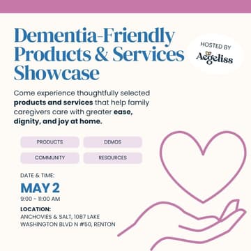 Cover Image for Dementia-Friendly Products & Services Showcase