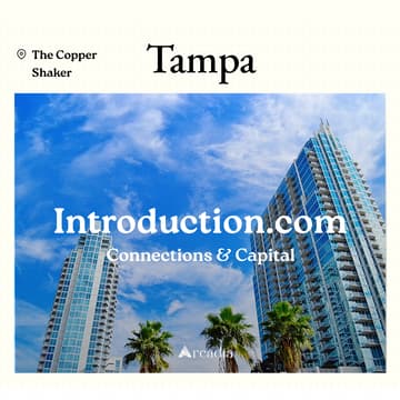 Cover Image for Connections & Capital Tampa Meetup