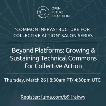 Cover Image for Beyond Platforms: Growing & Sustaining Technical Commons for Collective Action