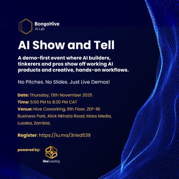 Cover Image for AI Show and Tell Event