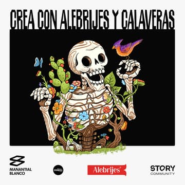 Cover Image for Crea con Alebrijes y Calaveras