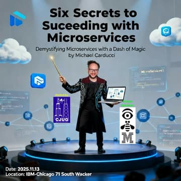 Cover Image for Six Secrets to Succeeding with Microservices