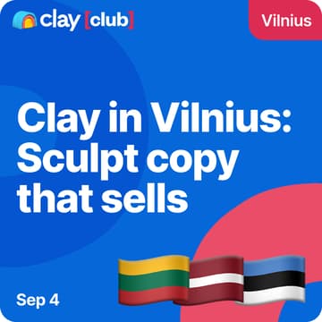 Cover Image for Clay in Vilnius: Sculpt Copy That Sells
