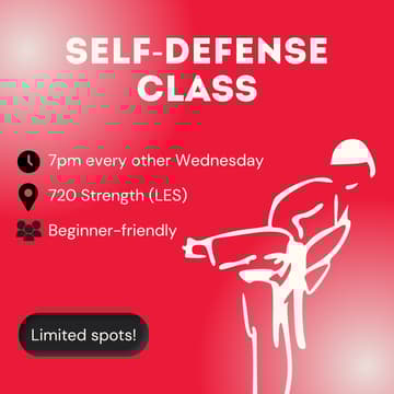 Cover Image for Intro Self-Defense Class