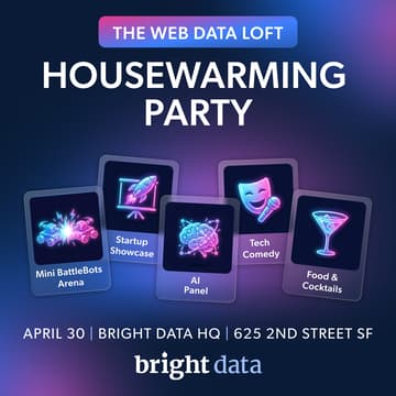 Cover Image for 🚀 Grand Opening: The Web Data Loft - Bright Data's New SF Community Space