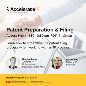 Cover Image for IP Masterclass: Patent Preparation and Filing