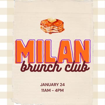 Cover Image for Milan Brunch Club – Opening Day