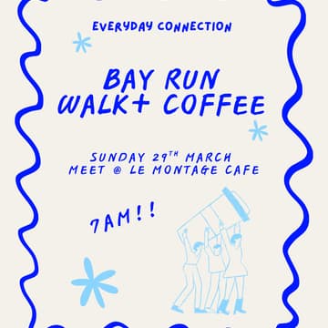 Cover Image for Everyday Connection Walk + Coffee 🩵
