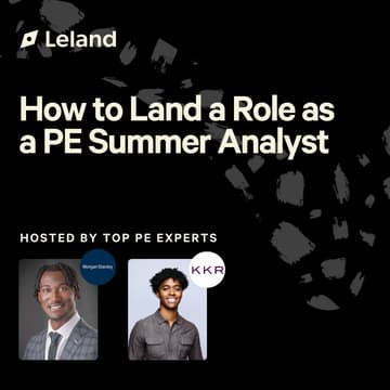 Cover Image for How to Land a Role as a PE Summer Analyst
