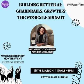 Cover Image for Building Better AI: Guardrails, Growth & the Women Leading it