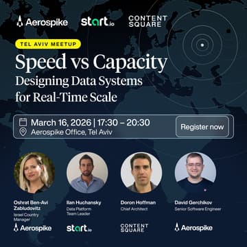 Cover Image for Speed vs Capacity: Designing Data Systems for Real-Time Scale
