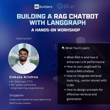 Cover Image for Building a RAG Chatbot with LangGraph