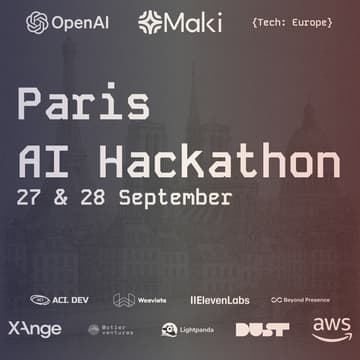 Cover Image for {Tech: Europe} Paris AI Hackathon