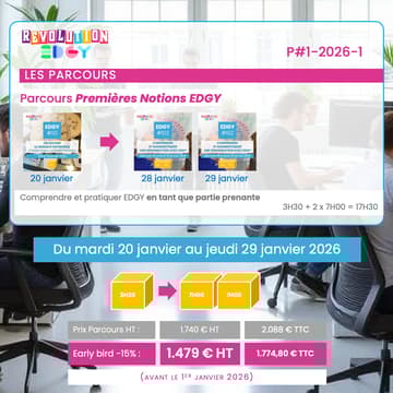 Cover Image for Parcours "Premières Notions EDGY" • P#1-2026-1