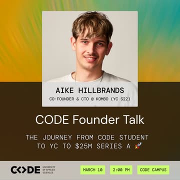 Cover Image for From CODE to YC to $25M Series A: 🚀  The Kombo Story (with Aike Hillbrands, Co-Founder & CTO)